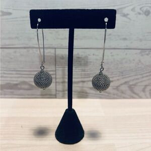 Elegant Silver Drop Earrings